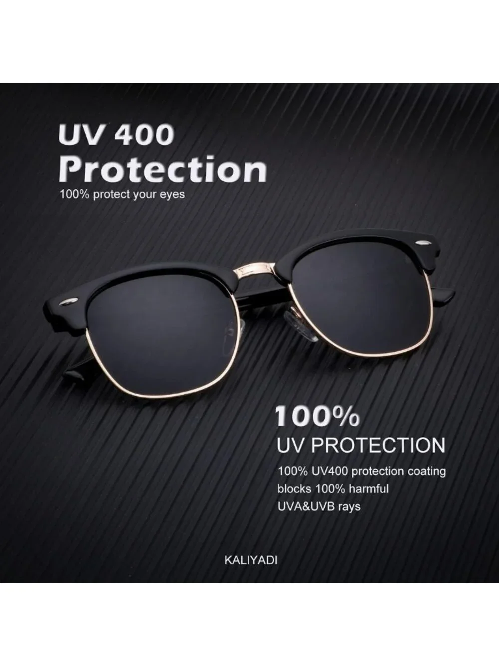 Polarized Unisex Sunglasses for Men & Women - UV Protection, Ideal for Driving